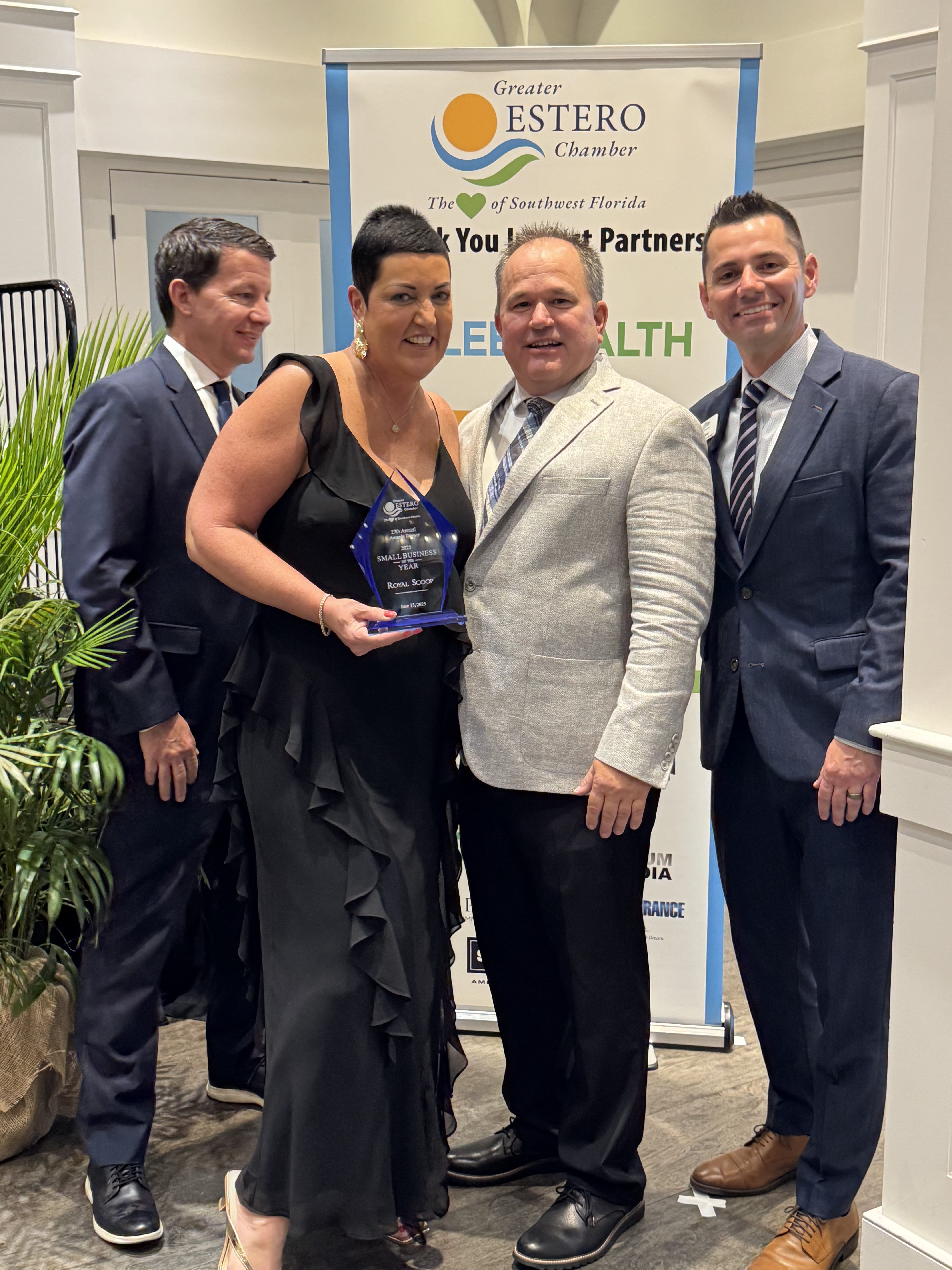Royal Scoop (Tricia & Robb Winiecki), ‘Small Business Excellence’ award