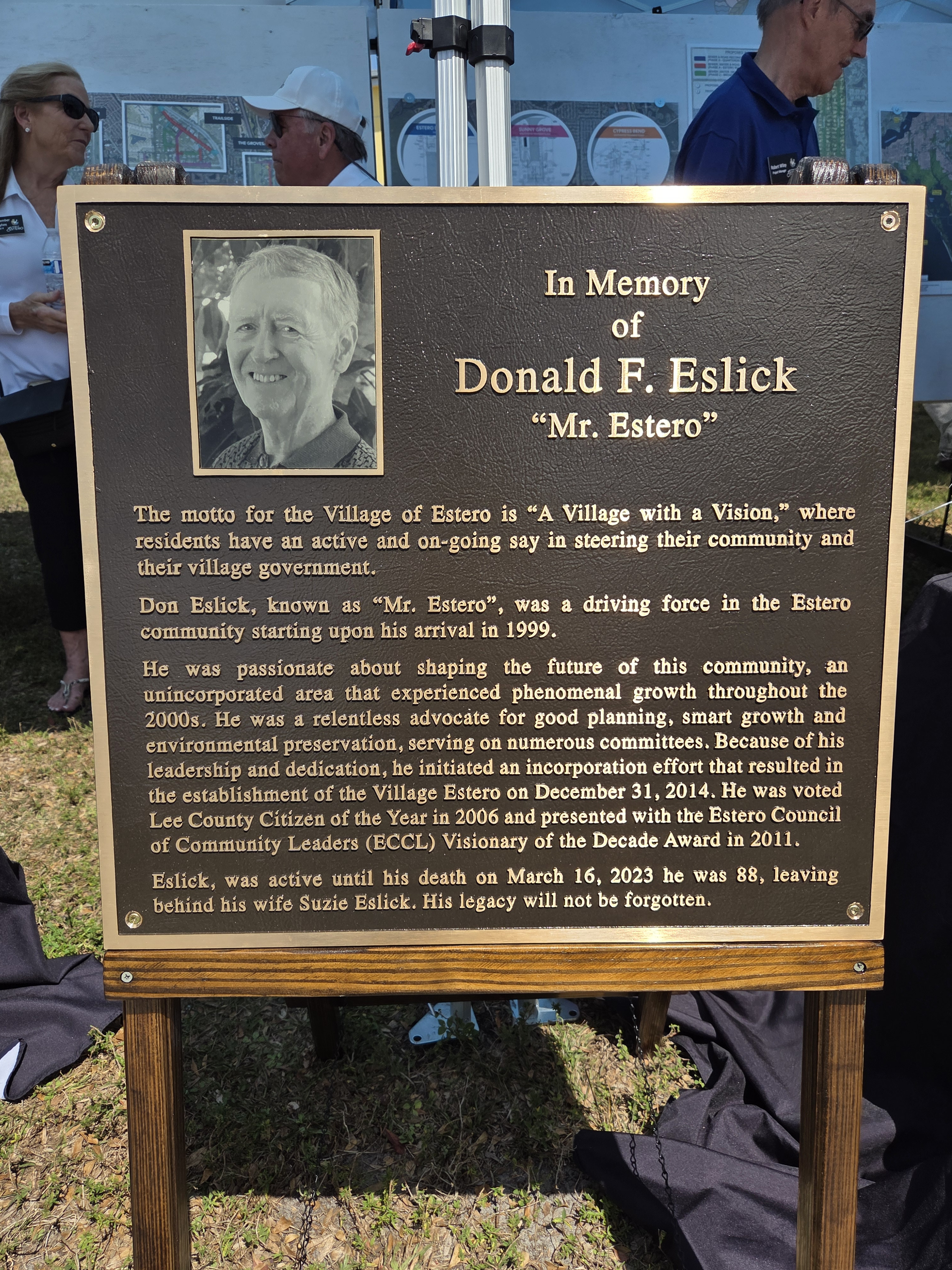 Don-Eslick-plaque