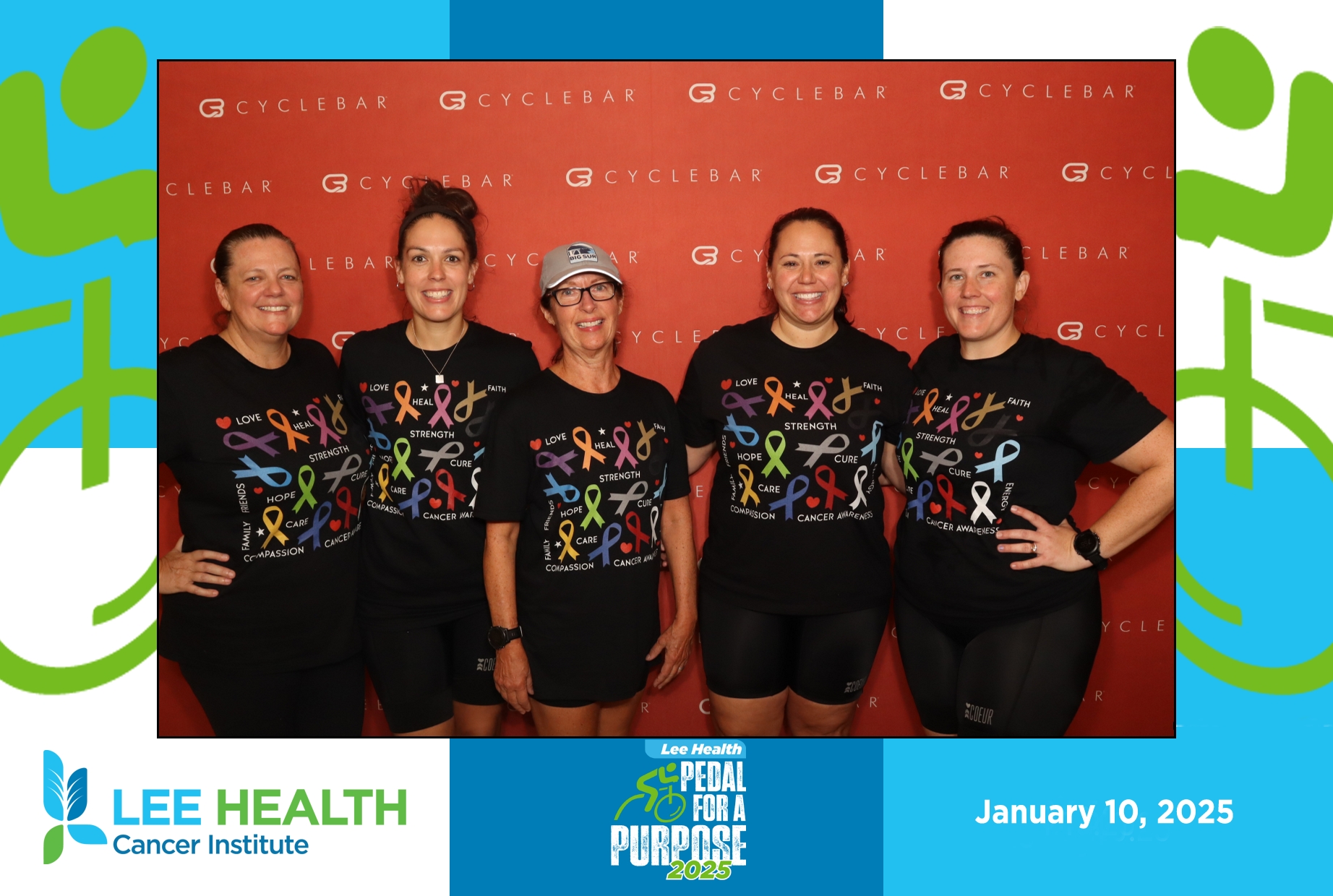 Team-Dont-Stop-Pedaling_-Lee-Health-Rehabilitation-team-members