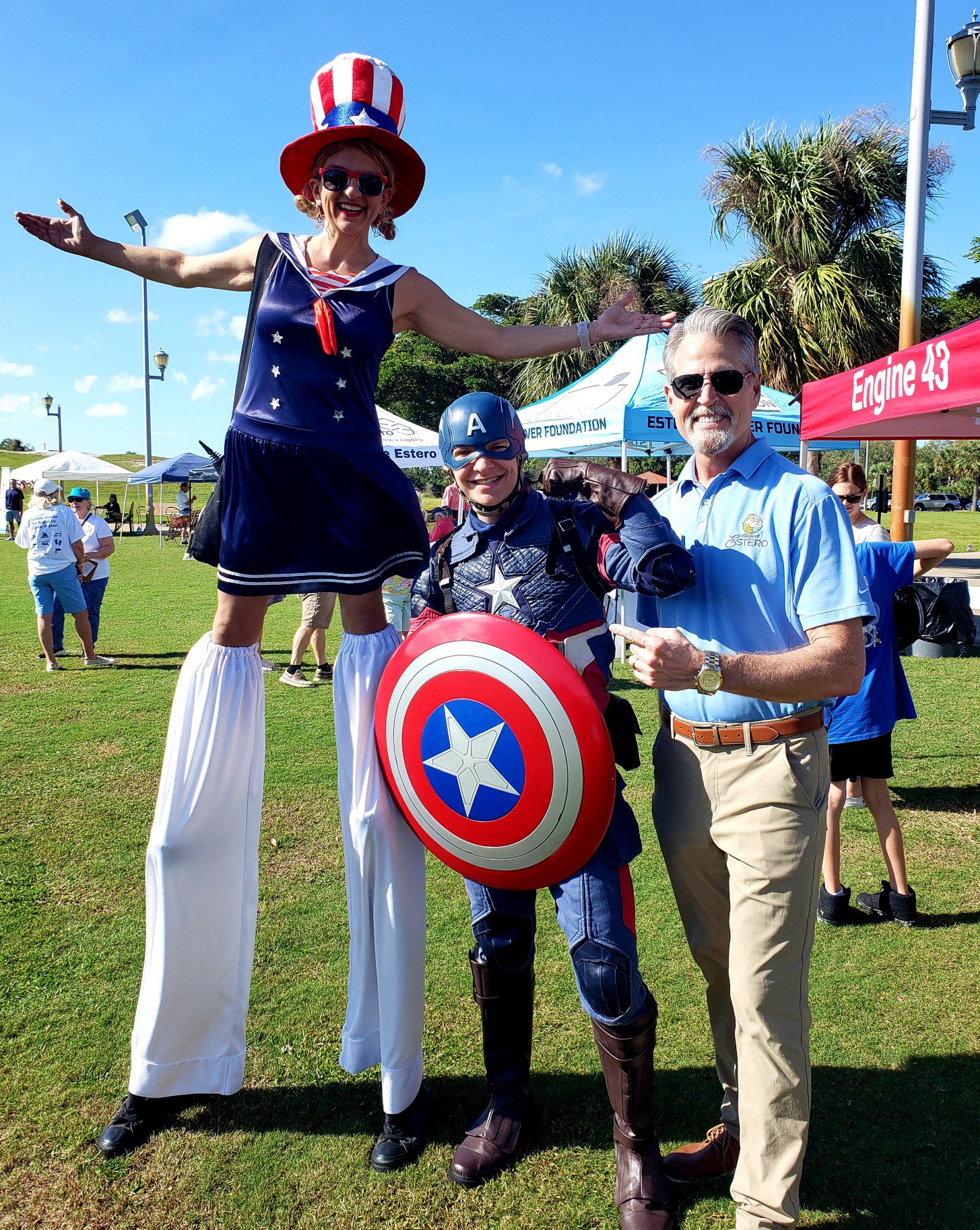 Way-Too-Tall-Torrie_-Captain-America-and-George-Zalucki