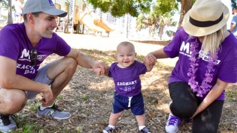 Zachary Pavich with parents Jason and Jami