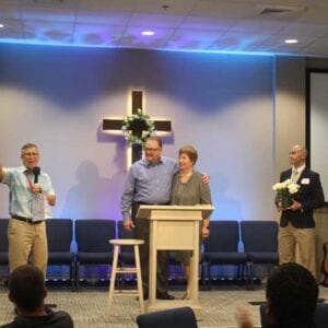 Pastor Nolen Rollins and wife Clarice