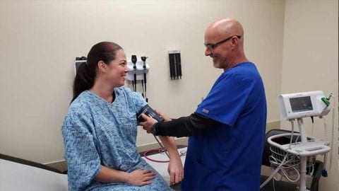 Richard Faulkner in Urgent Care at BCHC