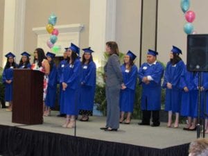 New Horizons Graduates at the Feb. 29, 2020, luncheon