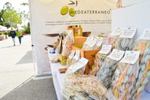 Medeaterraneo booth at Miromar Outlets Farmers Market