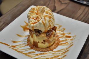 Warm Bread Pudding