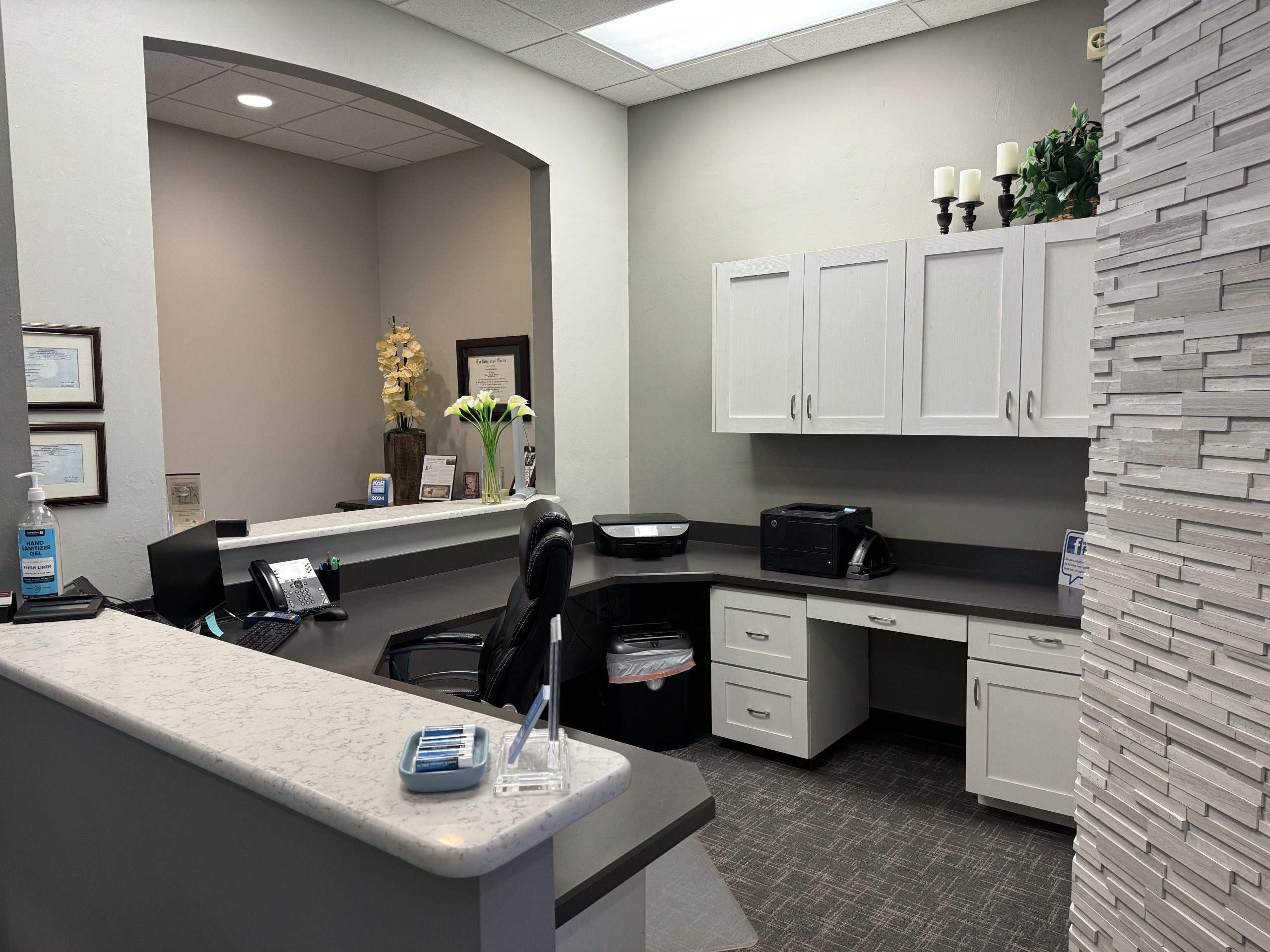 Redesigned Front Desk