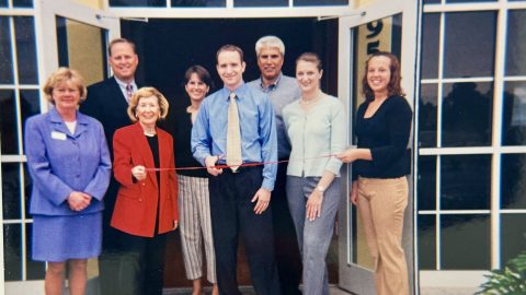 Ribbon Cutting Ceremony in 2004