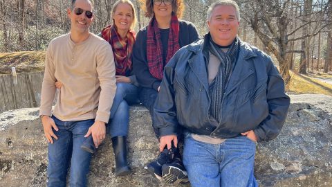 Jason and Jami Pavich with Vince and Natalie Modarelli in North Carolina