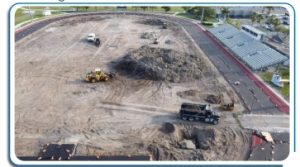New turf field at Jeff Sommer Stadium