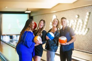 Bowlers at 810 Billiards & Bowling (photo by Emily Golden_ Priority Marketing)
