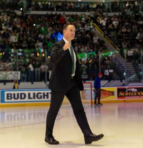 Everblades head coach Brad Ralph