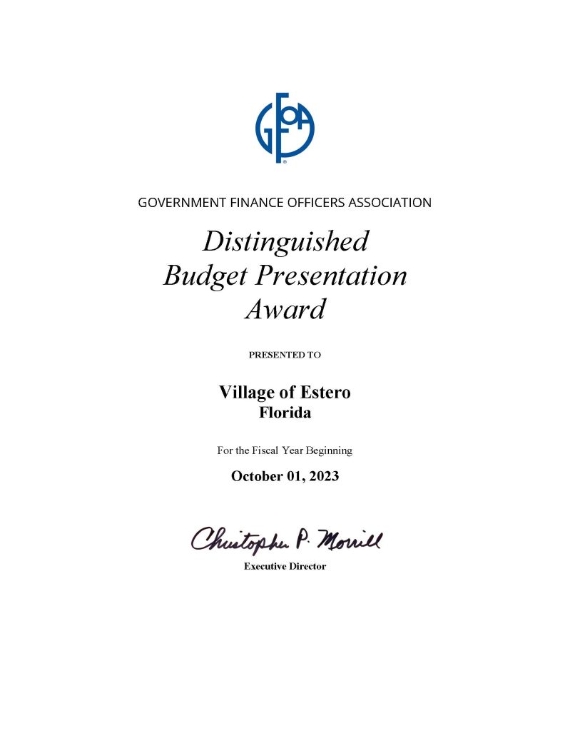 Budget Award