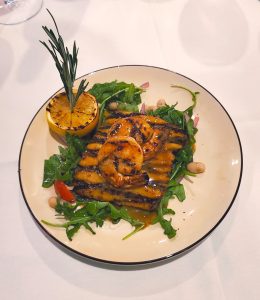 Calamari E Gambari Alla Griglia