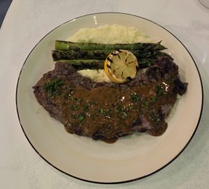 NY Strip Au Poivre