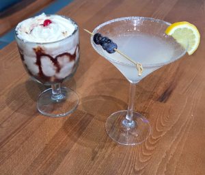 Mudslide and Blueberry Lemon Drop