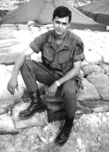 Sergeant Robert Chapin during his tour in Vietnam_ February 1968.
