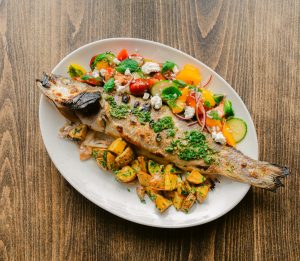 Fire Roasted Branzino