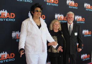 Amy & Don Kuchenbecker and Elvis (Trey Ramsey) at Breaking Par in 2025