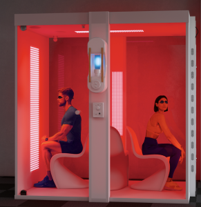 Grounding Spot offers red light therapy