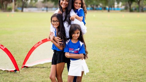 Neha Patel and her daughters Ellora_ Rory and Kiera