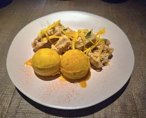 Mango Mochi Waffle