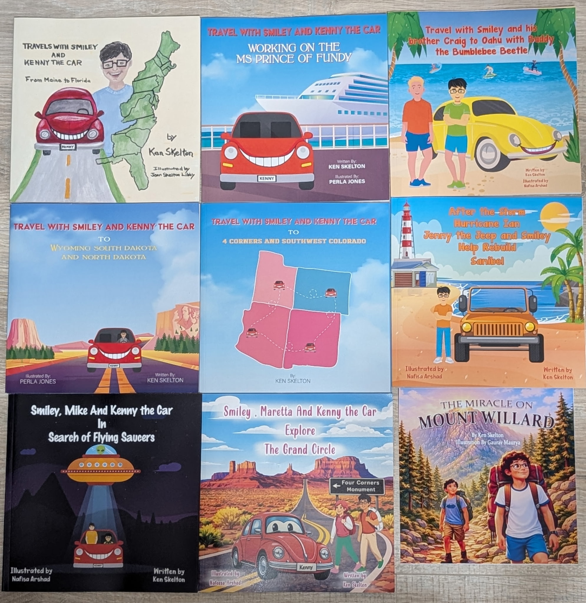 Skelton has published nine books in his series since 2020