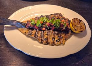 Roasted Branzino